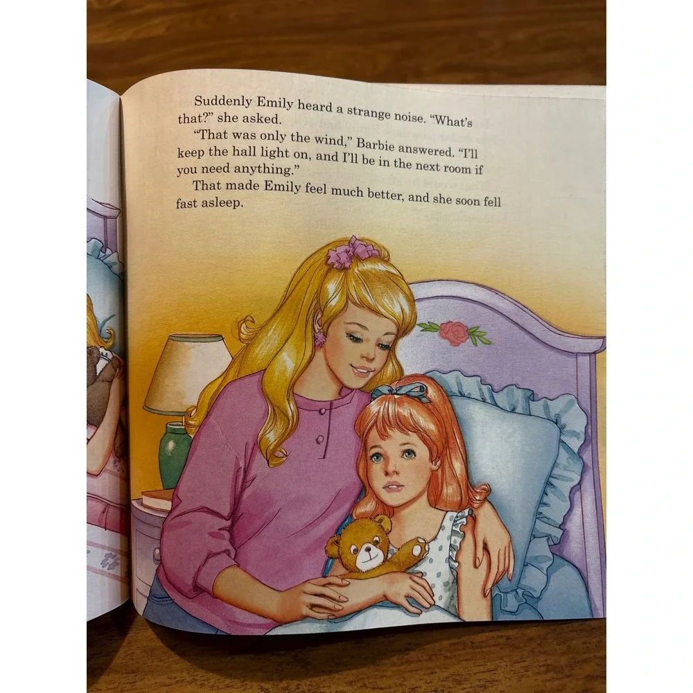 Golden Books Barbie Let's Have a Sleepover‎ Children's Picture Book 1998